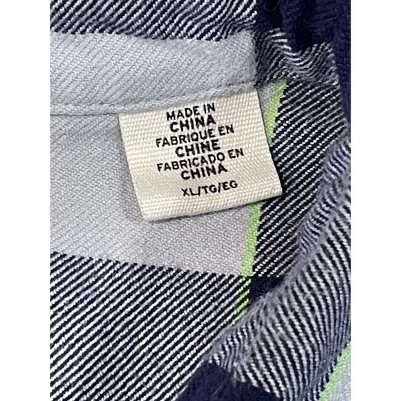 Levis-NFL Seattle Seahawks Snap Button Shirt Women’s Size XL Gray/Blue Football - Picture 13 of 16